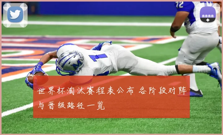 世界杯淘汰赛程表公布 各阶段对阵与晋级路径一览